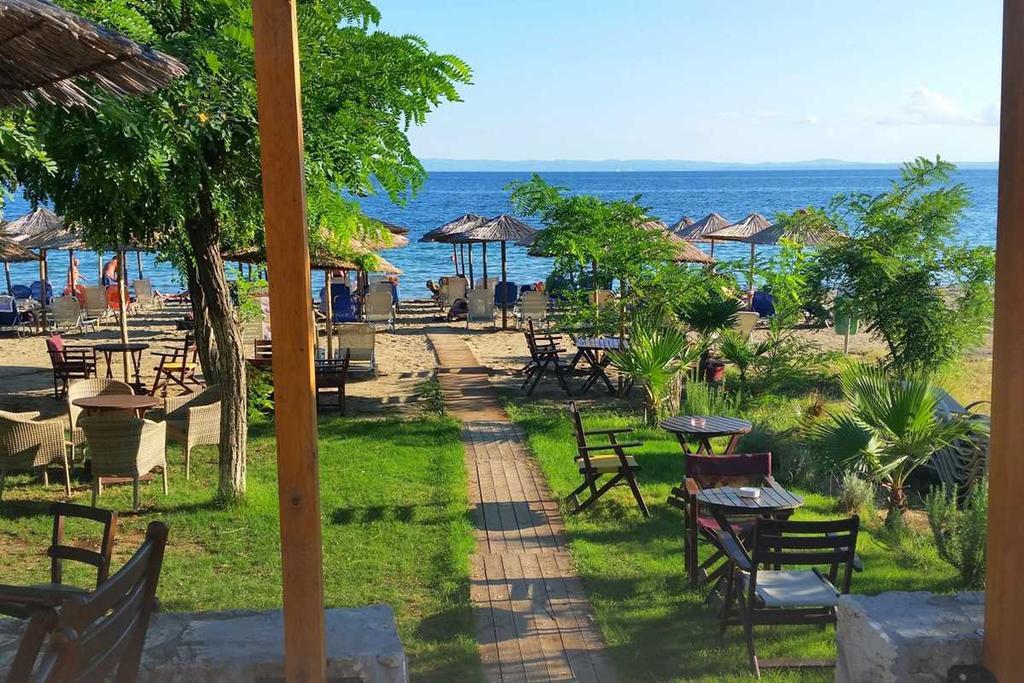 Stone House Andromeda Villa Psakoudia Ngoại thất bức ảnh