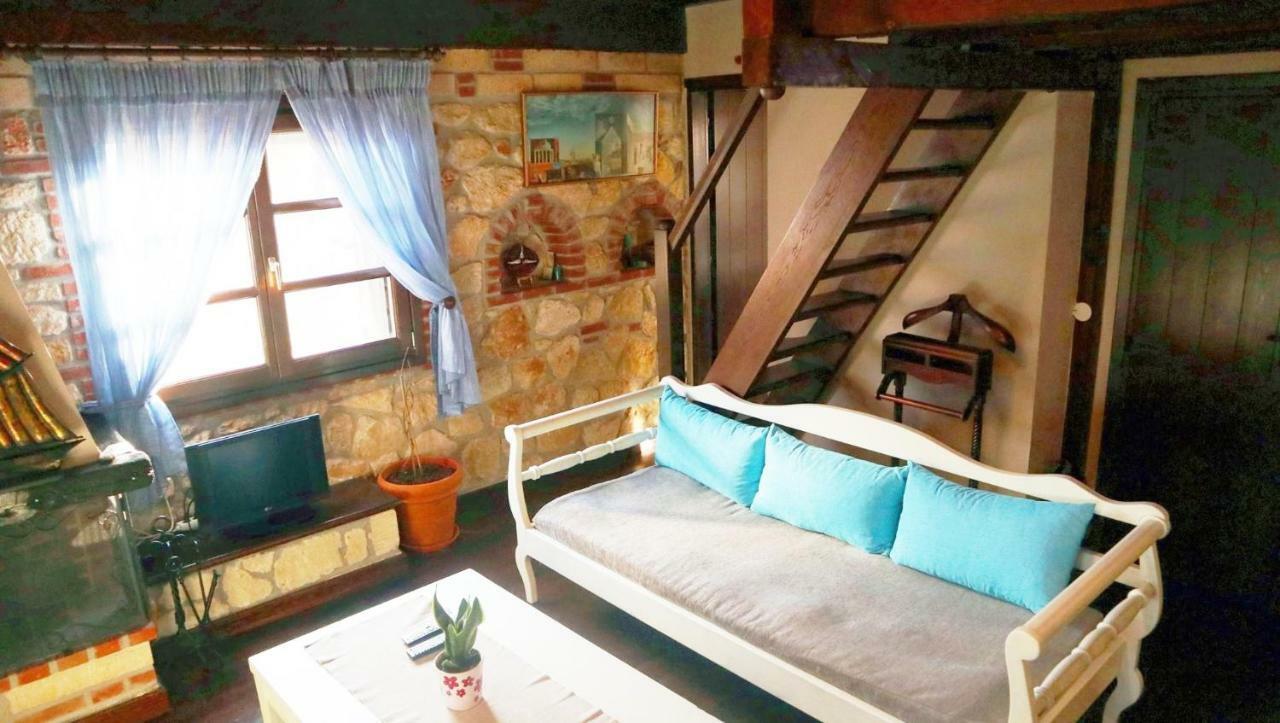 Stone House Andromeda Villa Psakoudia Ngoại thất bức ảnh